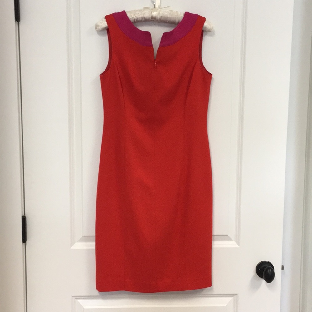 Red and Pink Dress